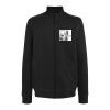 BS334 BlackSpider Felpa zip lunga felpata con tasche 70% cotone, 30% poliestere 280g Thumbnail