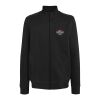 BS334 BlackSpider Felpa zip lunga felpata con tasche 70% cotone, 30% poliestere 280g Thumbnail