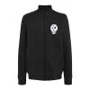 BS334 BlackSpider Felpa zip lunga felpata con tasche 70% cotone, 30% poliestere 280g Thumbnail