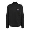 BS334 BlackSpider Felpa zip lunga felpata con tasche 70% cotone, 30% poliestere 280g Thumbnail