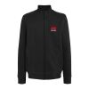 BS334 BlackSpider Felpa zip lunga felpata con tasche 70% cotone, 30% poliestere 280g Thumbnail