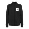 BS334 BlackSpider Felpa zip lunga felpata con tasche 70% cotone, 30% poliestere 280g Thumbnail