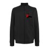 BS334 BlackSpider Felpa zip lunga felpata con tasche 70% cotone, 30% poliestere 280g Thumbnail