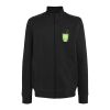 BS334 BlackSpider Felpa zip lunga felpata con tasche 70% cotone, 30% poliestere 280g Thumbnail