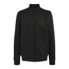BS334 BlackSpider Felpa zip lunga felpata con tasche 70% cotone, 30% poliestere 280g Thumbnail
