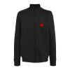 BS334 BlackSpider Felpa zip lunga felpata con tasche 70% cotone, 30% poliestere 280g Thumbnail