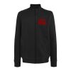 BS334 BlackSpider Felpa zip lunga felpata con tasche 70% cotone, 30% poliestere 280g Thumbnail