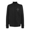 BS334 BlackSpider Felpa zip lunga felpata con tasche 70% cotone, 30% poliestere 280g Thumbnail