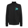 BS334 BlackSpider Felpa zip lunga felpata con tasche 70% cotone, 30% poliestere 280g Thumbnail