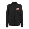 BS334 BlackSpider Felpa zip lunga felpata con tasche 70% cotone, 30% poliestere 280g Thumbnail