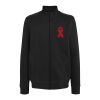 BS334 BlackSpider Felpa zip lunga felpata con tasche 70% cotone, 30% poliestere 280g Thumbnail