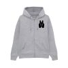 BS333 BlackSpider felpa con cappuccio e zip lunga 70% cotone 30% poliestere 280g Thumbnail