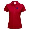 145 Tee Jays Luxury Stretch Polo donna 5 bottoni Modern fit 95% cotone 5% elastane 215gr Thumbnail