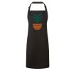 PR150 Premier Grembiule con pettorina senza tasche 65% poliestere 35% cotone 195gr Thumbnail