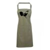 PR154 Premier Grembiule con pettorina e tasca frontale 65% poliestere 35% cotone 195gr Thumbnail