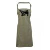 PR154 Premier Grembiule con pettorina e tasca frontale 65% poliestere 35% cotone 195gr Thumbnail