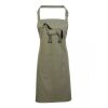 PR154 Premier Grembiule con pettorina e tasca frontale 65% poliestere 35% cotone 195gr Thumbnail