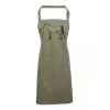 PR154 Premier Grembiule con pettorina e tasca frontale 65% poliestere 35% cotone 195gr Thumbnail