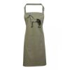 PR154 Premier Grembiule con pettorina e tasca frontale 65% poliestere 35% cotone 195gr Thumbnail