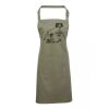 PR154 Premier Grembiule con pettorina e tasca frontale 65% poliestere 35% cotone 195gr Thumbnail