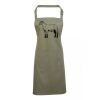 PR154 Premier Grembiule con pettorina e tasca frontale 65% poliestere 35% cotone 195gr Thumbnail