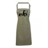 PR154 Premier Grembiule con pettorina e tasca frontale 65% poliestere 35% cotone 195gr Thumbnail