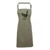 PR154 Premier Grembiule con pettorina e tasca frontale 65% poliestere 35% cotone 195gr Thumbnail
