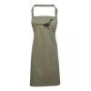 PR154 Premier Grembiule con pettorina e tasca frontale 65% poliestere 35% cotone 195gr Thumbnail