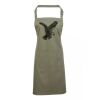 PR154 Premier Grembiule con pettorina e tasca frontale 65% poliestere 35% cotone 195gr Thumbnail