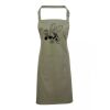 PR154 Premier Grembiule con pettorina e tasca frontale 65% poliestere 35% cotone 195gr Thumbnail