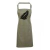 PR154 Premier Grembiule con pettorina e tasca frontale 65% poliestere 35% cotone 195gr Thumbnail