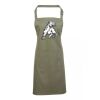PR154 Premier Grembiule con pettorina e tasca frontale 65% poliestere 35% cotone 195gr Thumbnail