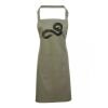 PR154 Premier Grembiule con pettorina e tasca frontale 65% poliestere 35% cotone 195gr Thumbnail