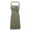 PR154 Premier Grembiule con pettorina e tasca frontale 65% poliestere 35% cotone 195gr Thumbnail