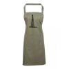 PR154 Premier Grembiule con pettorina e tasca frontale 65% poliestere 35% cotone 195gr Thumbnail