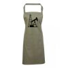 PR154 Premier Grembiule con pettorina e tasca frontale 65% poliestere 35% cotone 195gr Thumbnail