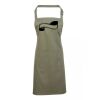 PR154 Premier Grembiule con pettorina e tasca frontale 65% poliestere 35% cotone 195gr Thumbnail