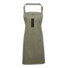 PR154 Premier Grembiule con pettorina e tasca frontale 65% poliestere 35% cotone 195gr Thumbnail