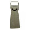 PR154 Premier Grembiule con pettorina e tasca frontale 65% poliestere 35% cotone 195gr Thumbnail