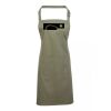 PR154 Premier Grembiule con pettorina e tasca frontale 65% poliestere 35% cotone 195gr Thumbnail