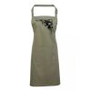 PR154 Premier Grembiule con pettorina e tasca frontale 65% poliestere 35% cotone 195gr Thumbnail