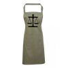 PR154 Premier Grembiule con pettorina e tasca frontale 65% poliestere 35% cotone 195gr Thumbnail