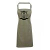 PR154 Premier Grembiule con pettorina e tasca frontale 65% poliestere 35% cotone 195gr Thumbnail