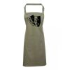 PR154 Premier Grembiule con pettorina e tasca frontale 65% poliestere 35% cotone 195gr Thumbnail