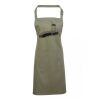 PR154 Premier Grembiule con pettorina e tasca frontale 65% poliestere 35% cotone 195gr Thumbnail
