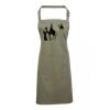 PR154 Premier Grembiule con pettorina e tasca frontale 65% poliestere 35% cotone 195gr Thumbnail