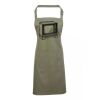 PR154 Premier Grembiule con pettorina e tasca frontale 65% poliestere 35% cotone 195gr Thumbnail