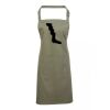 PR154 Premier Grembiule con pettorina e tasca frontale 65% poliestere 35% cotone 195gr Thumbnail