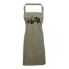 PR154 Premier Grembiule con pettorina e tasca frontale 65% poliestere 35% cotone 195gr Thumbnail