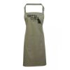 PR154 Premier Grembiule con pettorina e tasca frontale 65% poliestere 35% cotone 195gr Thumbnail